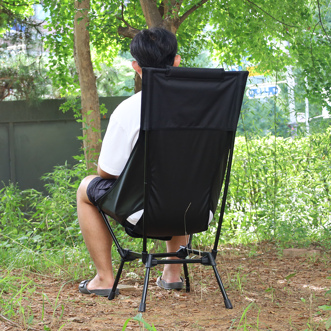 P40006BLK グローイングチェア ワイド BLACK