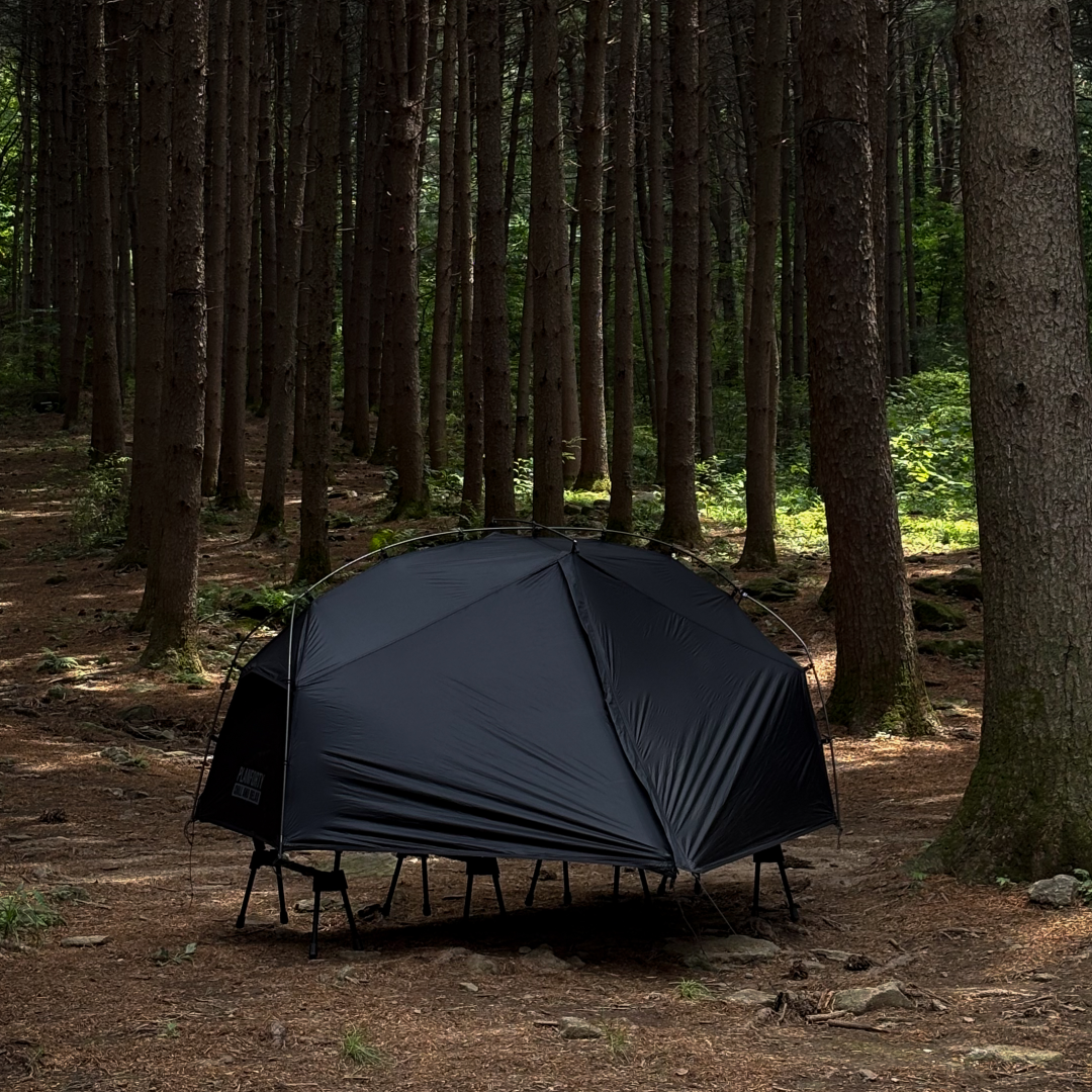 P40002BLK P-COT テント210 BLACK