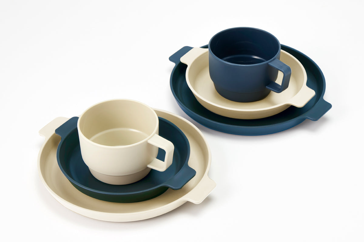 【NEW】NE60028 アウトドアMプレート BW 4ピース