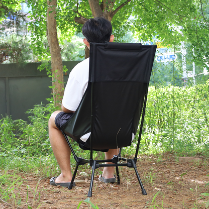 P40006BLK　グローイングチェア ワイド BLACK
