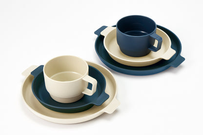 【NEW】NE60026 アウトドアカップ BW 4ピース